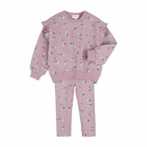 Kids Floral Matching Set - Pink
